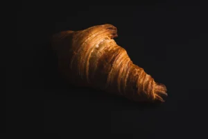 Fotografia gastronomica de croissant en Albacete